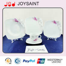 Quadratische Form Porcelain Geschirr Set, Keramik Geschirr Set